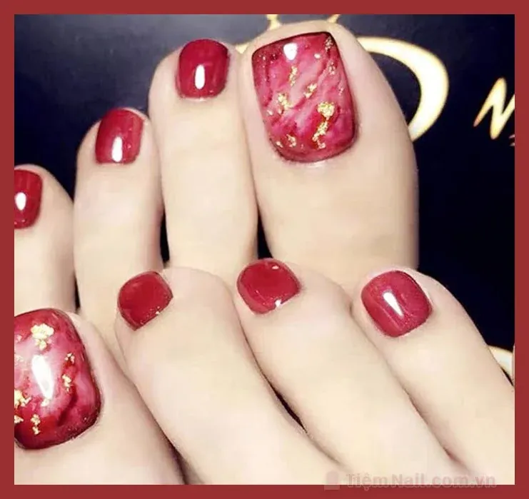 100+ ảnh mẫu móng chân đẹp thanh lịch