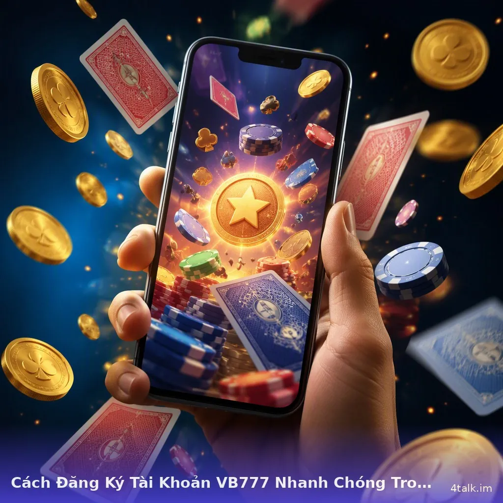 Cách Đăng Ký Tài Khoản VB777 Nhanh Chóng Trong 1 Phút