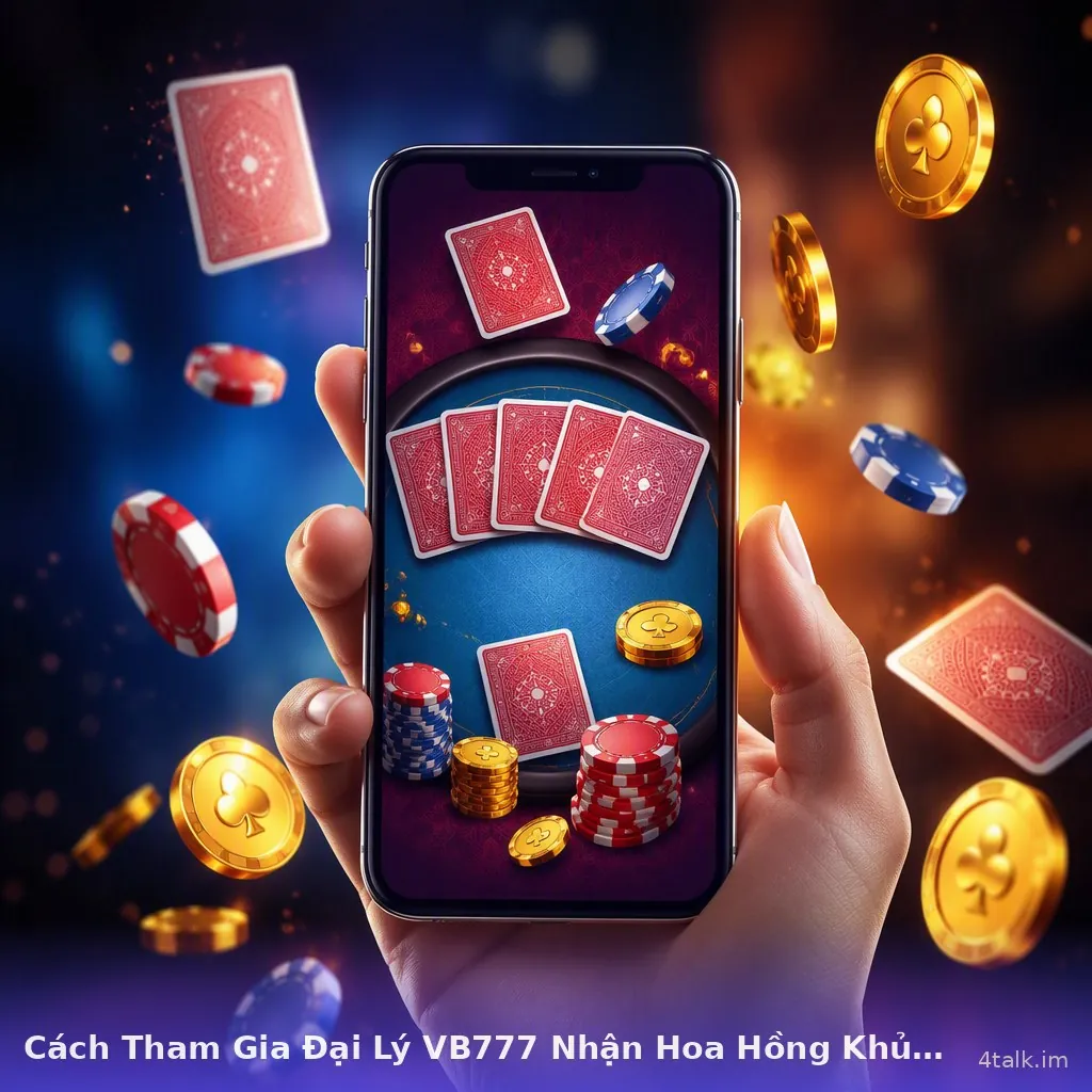 Cách Tham Gia Đại Lý VB777 Nhận Hoa Hồng Khủng