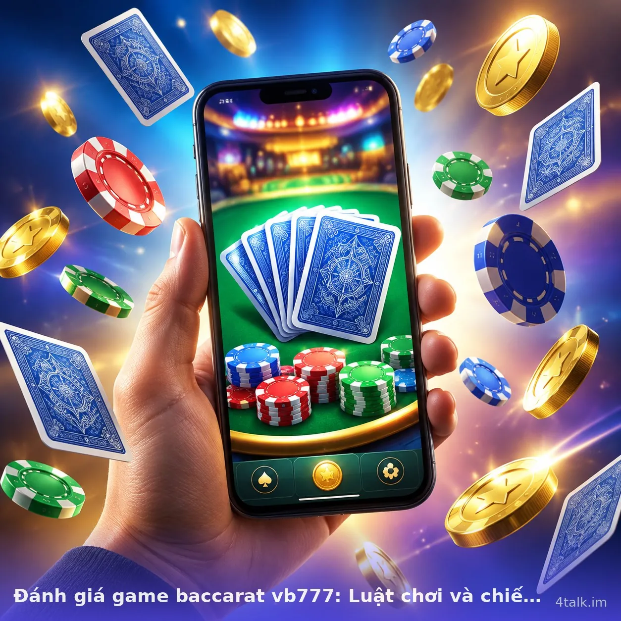 Đánh giá game baccarat vb777: Luật chơi và chiến thuật