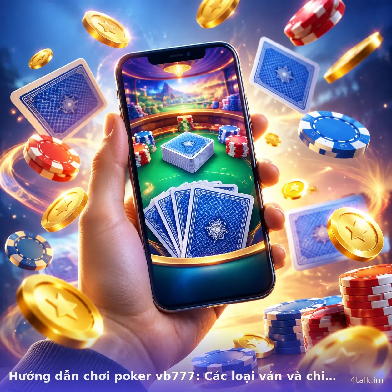Hướng dẫn chơi poker vb777: Các loại ván và chiến thuật cơ bản