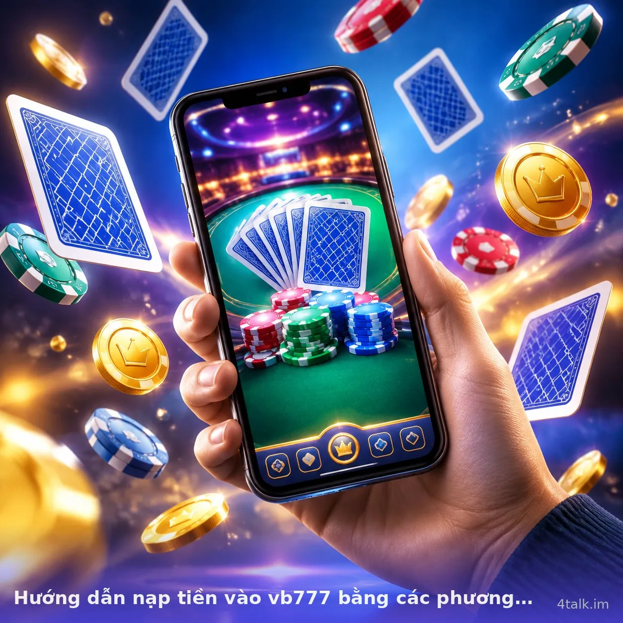 Hướng dẫn nạp tiền vào vb777 bằng các phương thức phổ biến — vb777 · ảnh 1
