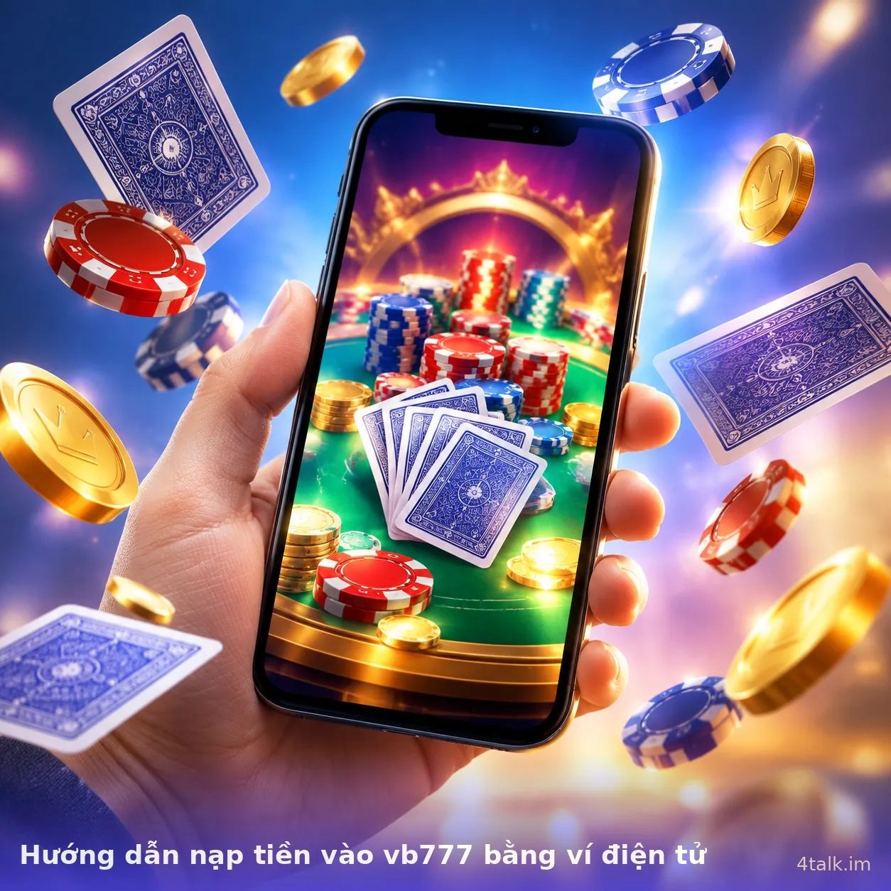 Hướng dẫn nạp tiền vào vb777 bằng ví điện tử