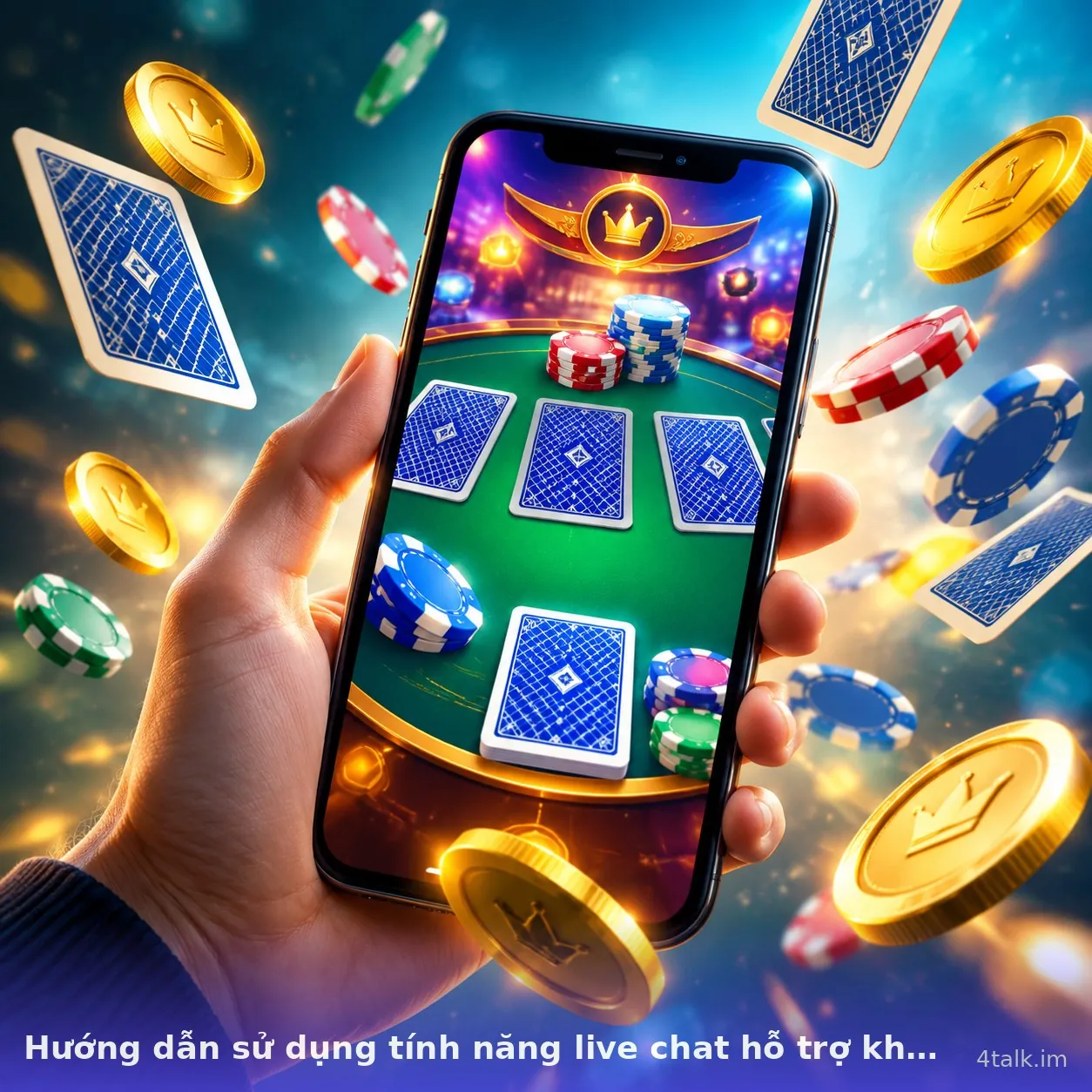 Hướng dẫn sử dụng tính năng live chat hỗ trợ khách hàng vb777 — vb777 · ảnh 1