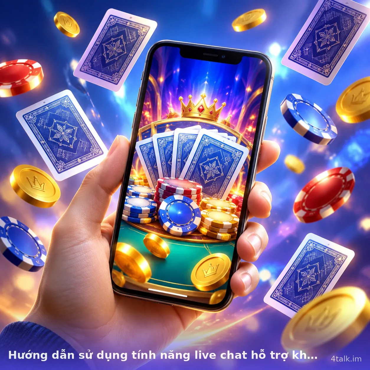 Hướng dẫn sử dụng tính năng live chat hỗ trợ khách hàng vb777