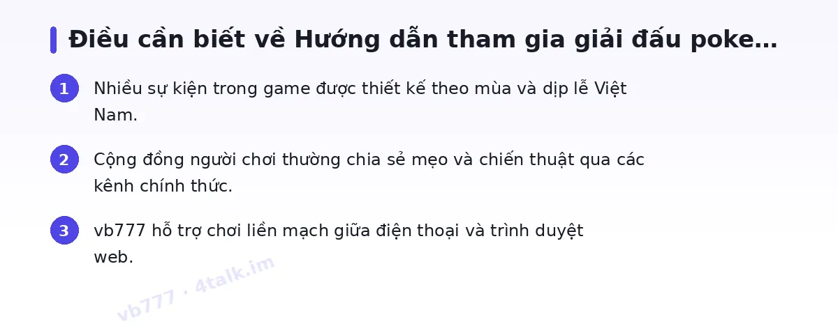 Những điều cần biết về vb777