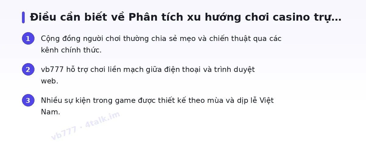 Những điều cần biết về vb777