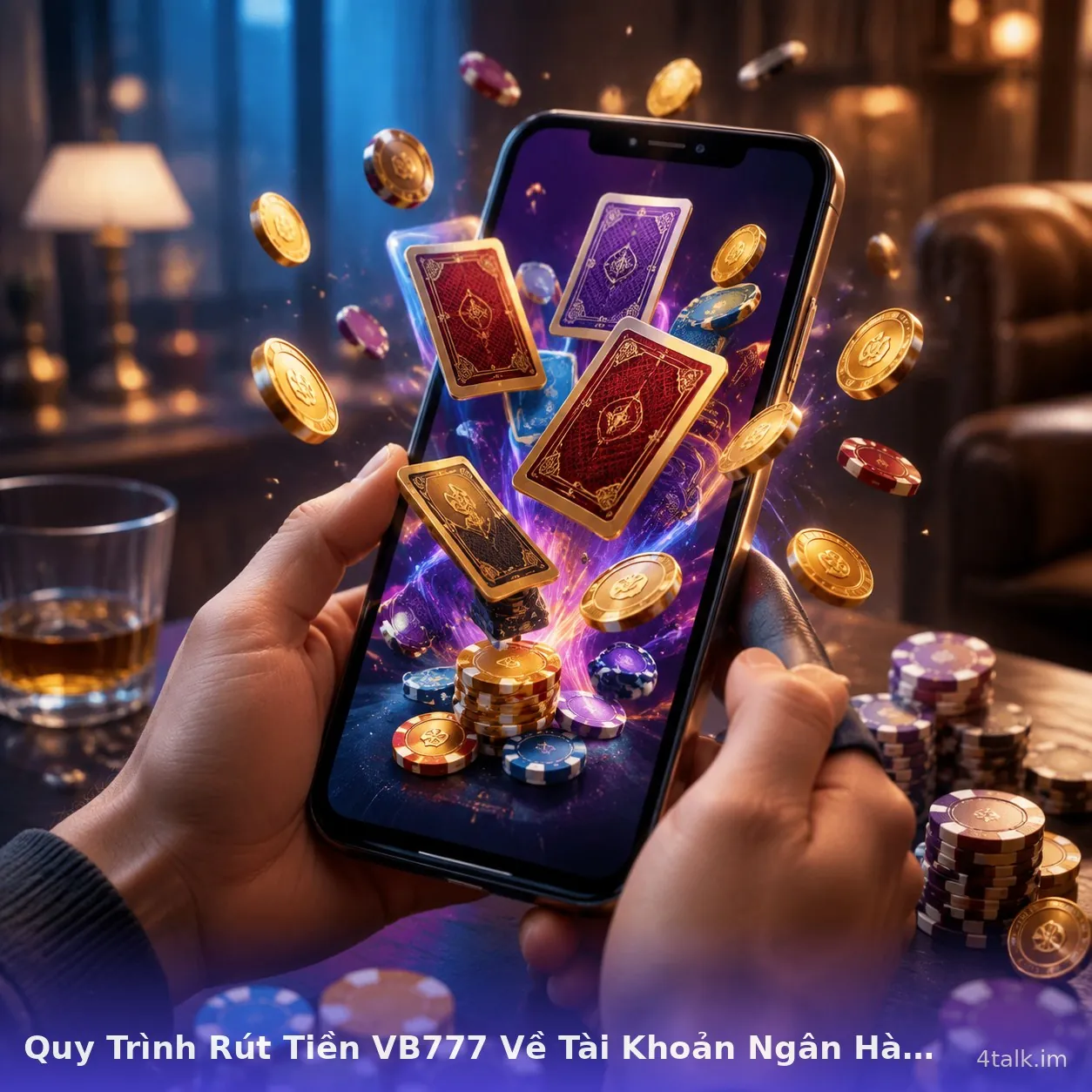 Quy Trình Rút Tiền VB777 Về Tài Khoản Ngân Hàng — vb777 · ảnh 2