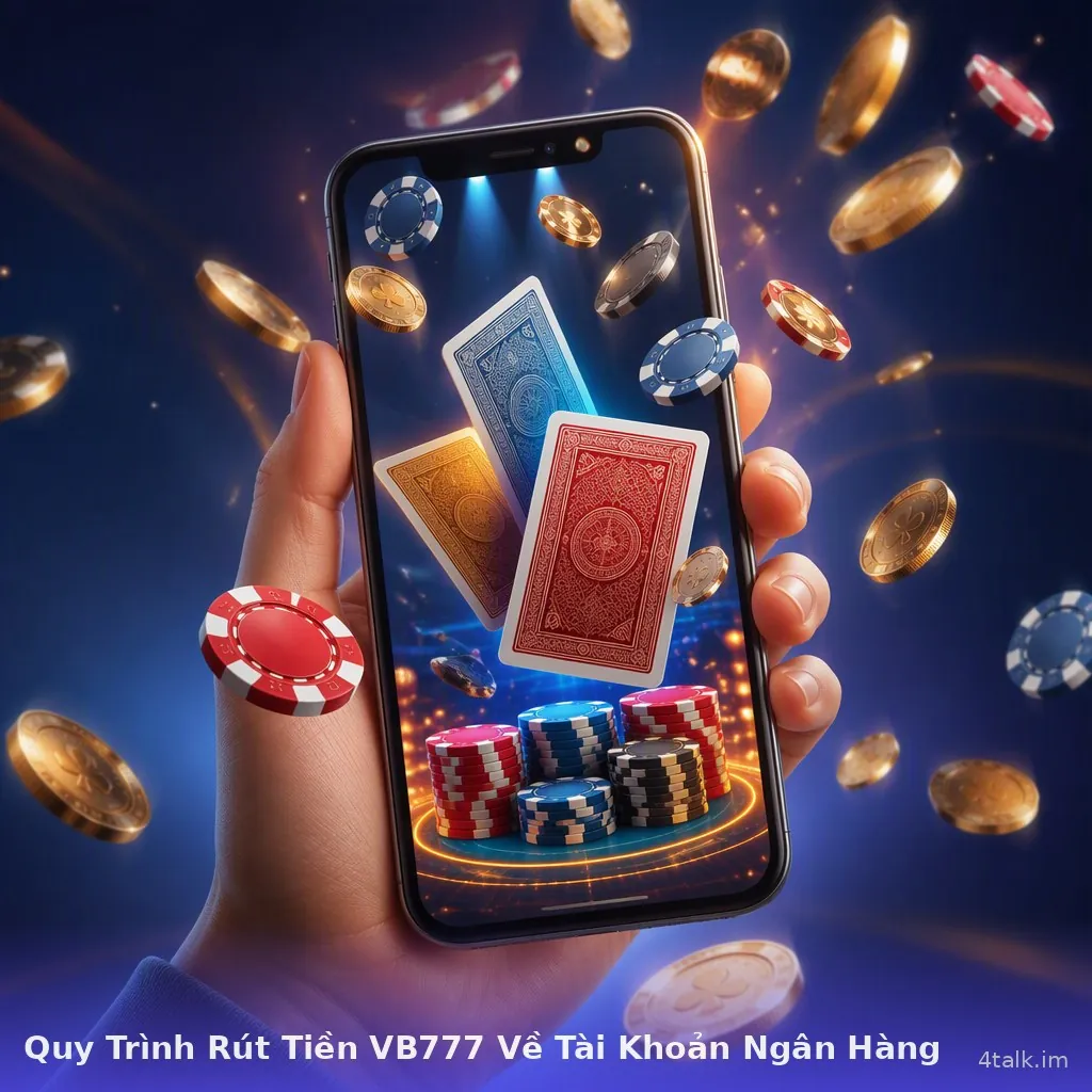 Quy Trình Rút Tiền VB777 Về Tài Khoản Ngân Hàng