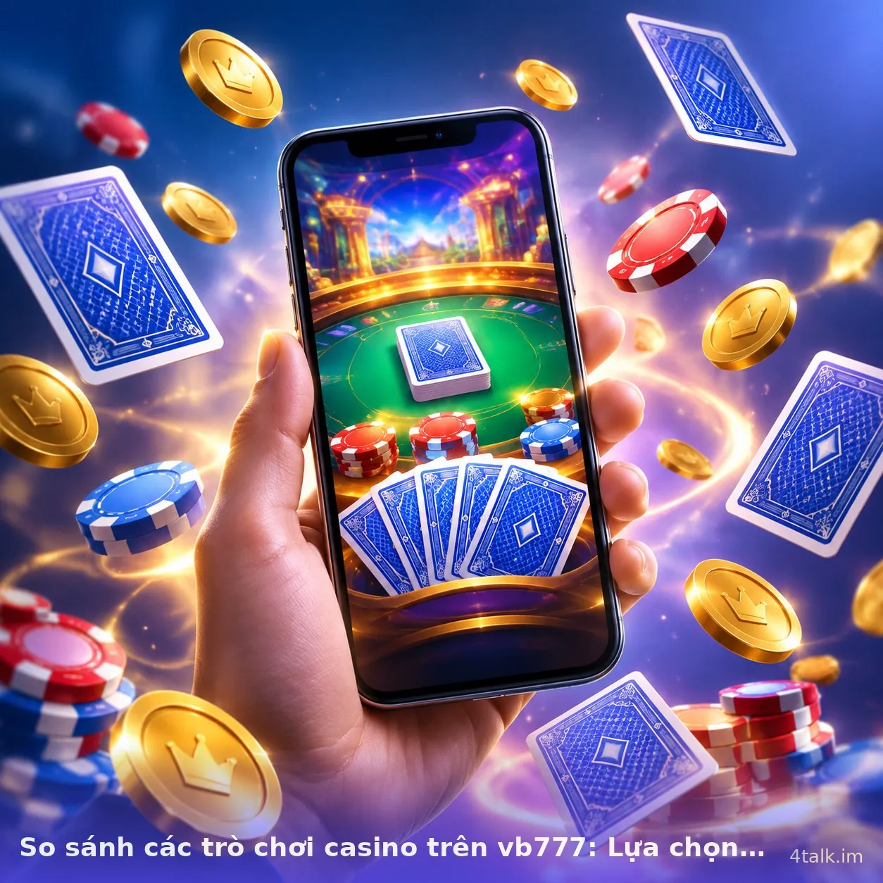 So sánh các trò chơi casino trên vb777: Lựa chọn tốt nhất
