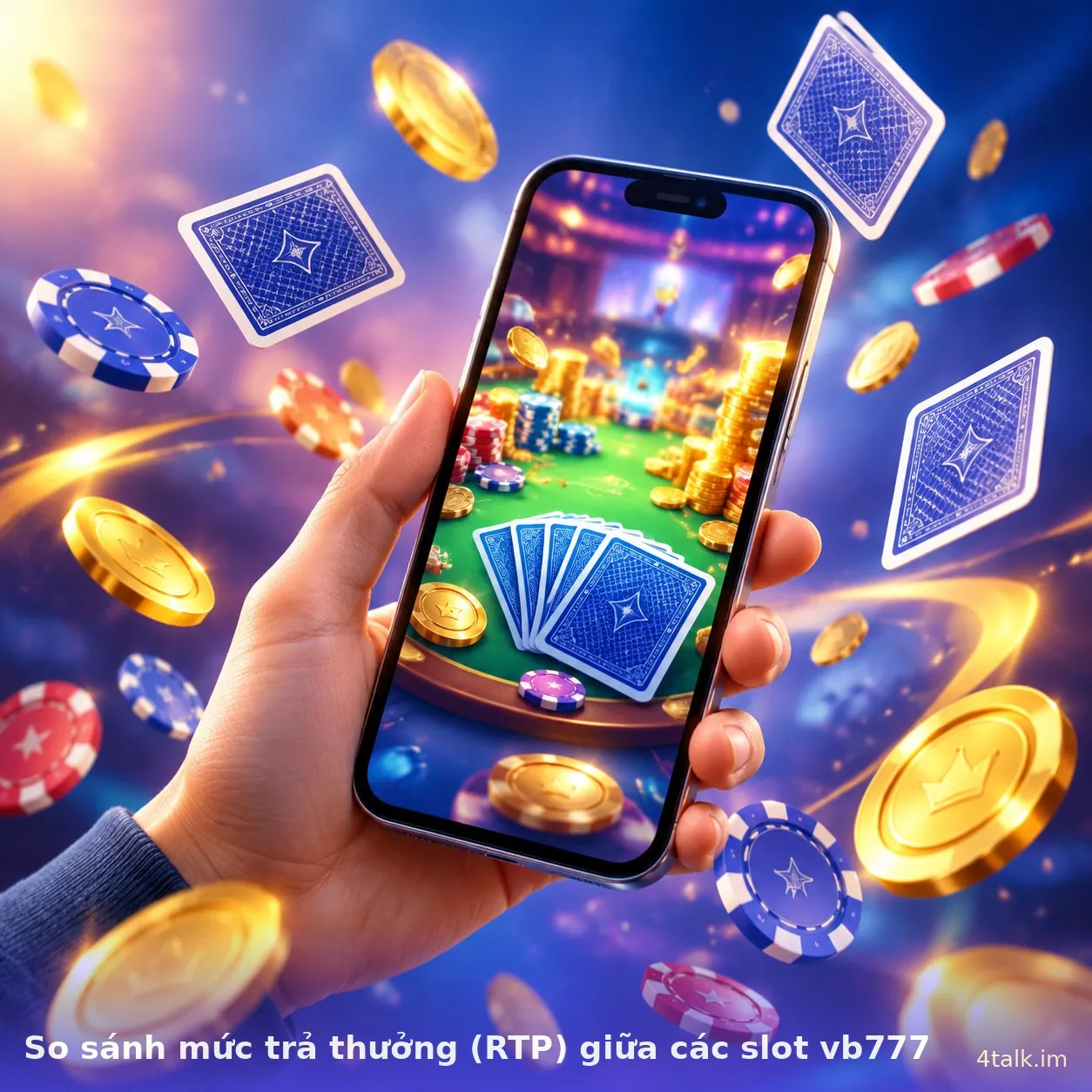 So sánh mức trả thưởng (RTP) giữa các slot vb777