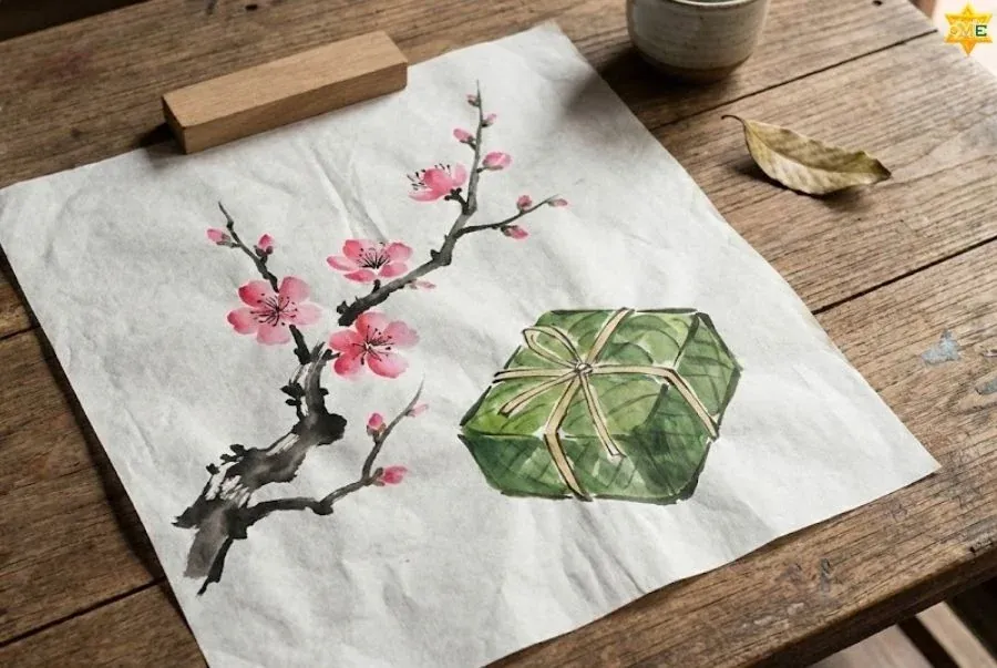 Tuyển tập 100+ ảnh vẽ chủ đề tết đẹp nhất