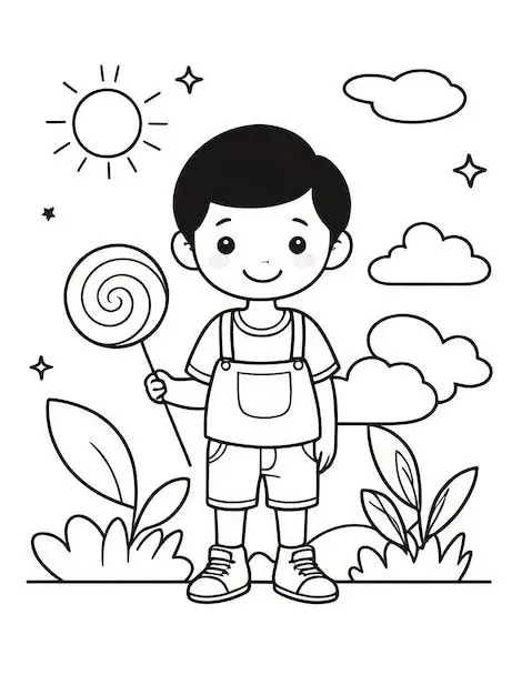 Tuyển tập 31 ảnh tranh tô màu cute ngộ nghĩnh · ảnh 3