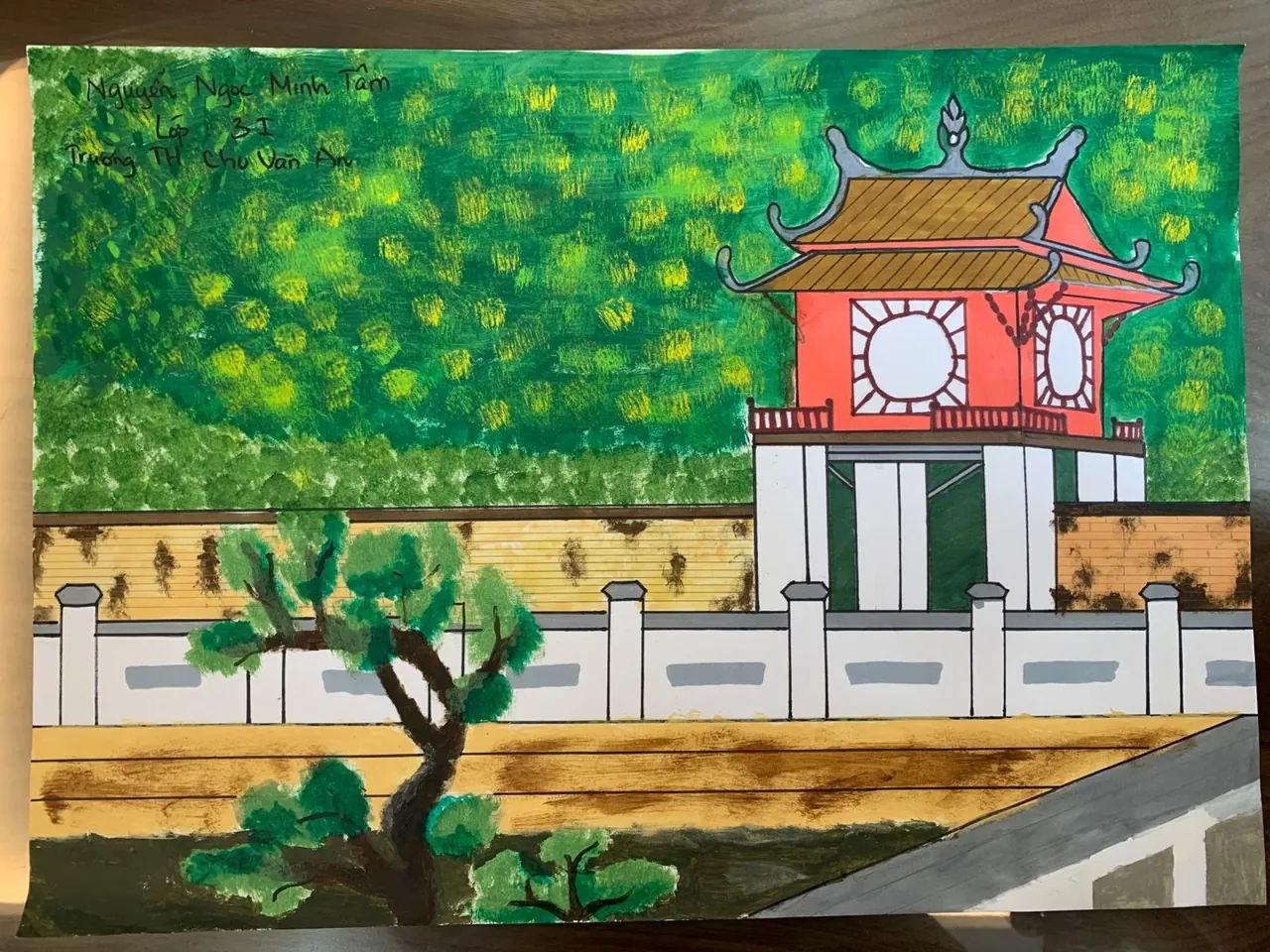 Tuyển tập 50+ ảnh vẽ tranh em yêu hà nội đầy cảm xúc · ảnh 3